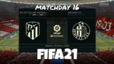 FIFA21- ATLETICO MADRID vs GETAFE gameplay(PS5/XBOX SERIES X NEXT-GEN)