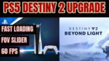 First Impressions Destiny 2 – PS5 NEW UPGRADES 60FPS/120 FPS Crucible/FOV SLIDER NEW PATCH 3.0.1