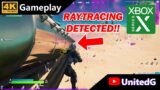 Fortnite Xbox Series X Ray Tracing 4K 60FPS