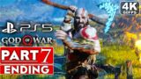 GOD OF WAR PS5 ENDING Gameplay Walkthrough Part 7 [4K 60FPS] – No Commentary (FULL GAME)