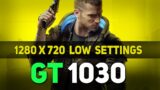 GT 1030 | Cyberpunk 2077 – 720p Gameplay Test