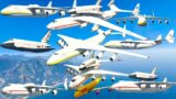 GTA V: Antonov An-225 Mriya Airplanes Twin Pack Best Extreme Longer Crash and Fail Compilation