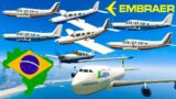 GTA V: Embraer EMB-721D Sertanejo Airplanes Best Extreme Longer Crash and Fail Compilation (60FPS)