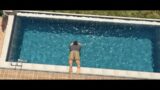 GTA V – Michael Jumps Into Pool