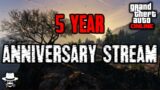 GTA V Online – 5 Year Channel Anniversary Stream