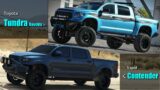 GTA V Pickup Trucks vs Real life Pickup Trucks