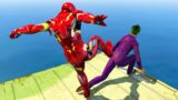 GTA V Water Ragdolls IRONMAN VS JOKER GTA 5 Superhero Battle, Funny Moments And Epic Ragdolls