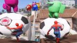 GTA5 Mod Spiderman vs Among Us #Shorts
