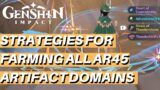 Guide for All AR45 Artifact Domains – Genshin Impact