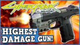 HIGHEST DAMAGE GUN IS A PISTOL ??!!! Cyberpunk 2077 IS A Perfectly Balanced Game With No Exploits!