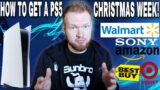 HOW TO GET A PS5 ON CHRISTMAS WEEK! | Target And Best Buy Restock Waves Dropped Today!