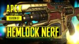 Hemlock Nerf Apex Legends + Ranked Split & Accessory Packs