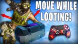 How To MOVE WHILE LOOTING On Controller! (Apex Legends)