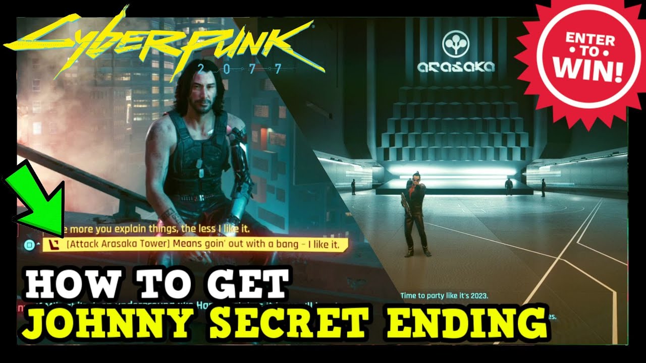 How to Get Johnny Secret Ending in Cyberpunk 2077 - Johnny ...