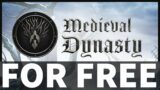 How to download & install Medieval Dynasty FOR FREE for PC! (Visual tutorial)