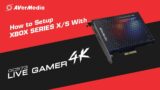 How to setup Xbox Series X/S with Live Gamer 4K – Tutorial
