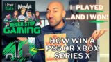How to win a PS5 or Xbox Series X – Wendys & Uber Eats "Never Stop Gaming" Menu & Giveaway