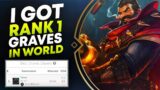 I AM THE RANK 1 GRAVES IN THE WORLD! | League of Legends