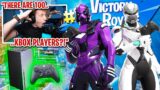 I got 100 XBOX SERIES X players to scrim for $100 in Fortnite… (new gen console)