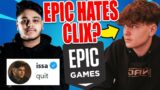 Issa QUITS Fortnite FOREVER.. Clix Calls Out Epic For HATING Him? Arab LEAVES His Team?