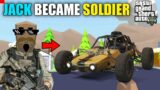 JACK BECAME THE BRAVE SOLDIER OF SASTI GTA V | DUDE THEFT WARS | Tecnoji Gamer