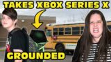Kid Sneaks Stolen Xbox Series X To School – GROUNDED! [Original]