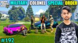 MILITARY COLONEL KIDNAP TREVOR | MILITARY COLONEL SPECIAL ORDERS TO MICHAEL | GTA V GAMEPLAY #192
