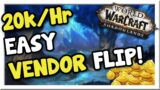Make 15-20k/Hr Vendor Flip! | Shadowlands | WoW Gold Making Guide