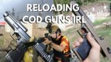 Man VS Machine – Real Life Operator Reloads VS Call of Duty Warzone
