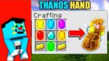 Minecraft | Found ! Thanos Hand | With Oggy And Jack | Minecraft Pe | In Hindi | Rock Indian Gamer |