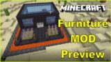 Minecraft Furniture MOD Preview In New House, Fun Playing Together….