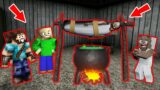 Minecraft Granny, Baldi and Steve vs real Granny – funny horror animation parody (p.56)