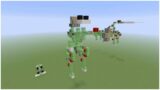 Minecraft walking mech/robot