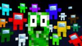 Monster School : 100 IMPOSTORS AMONG US  – Minecraft Animation