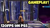 *NEW* 120FPS ON PS5 FORTNITE GAMEPLAY + TEST