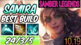 NEW CHAMPION SAMIRA ADC GAMEPLAY | BUILD & RUNES | League of Legends