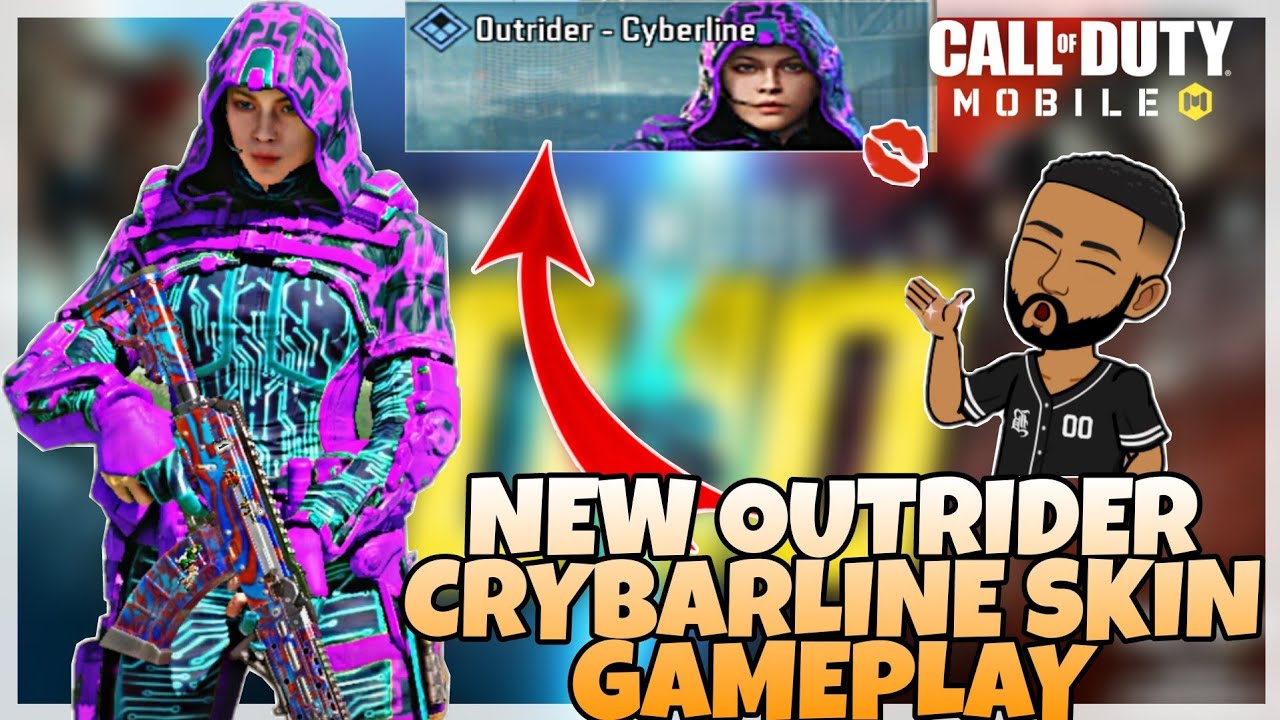 NEW OUTRIDER CRYBARLINE SKIN GAMEPLAY / HIGHLIGHT IN SEASON 13 CALL OF