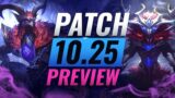 NEW PATCH PREVIEW: Upcoming Changes List For Patch 10.25 – League of Legends Preseason 11