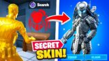*NEW* SECRET SKINS FOUND in Fortnite! (Early Look)