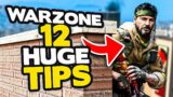 *NEW* Warzone 12 HUGE tips to INSTANTLY get BETTER  (Modern Warfare Warzone)