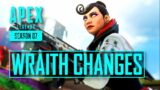 New Wraith Changes Coming Apex Legends + Most Played Legends