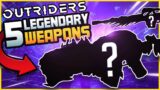 Outriders | Legendary Weapons and Upgrade System  | 2021 Console and PC Sci-fi RPG Shooter
