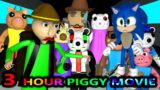PIGGY vs SONIC & BALDI ROBLOX CHALLENGE OFFICIAL MOVIE! AMONG US (Horror Minecraft Animation Game)