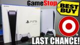 PS5 LAST RESTOCKS THIS WEEK!! *LAST CHANCE* HOW TO GET PLAYSTATION 5 BEFORE CHRISTMAS!?