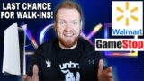 PS5 WALMART WALK-IN PURCHASES LAST CHANCE! | Confirmed PS5 Restock! | GameStop In-Person PS5!
