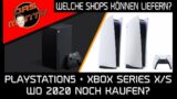 Playstation5 – Xbox Series X/S – Wo 2020 noch kaufen? Welcher Shop kann liefern? | DasMonty