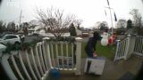 Porch Pirate Caught Stealing PS5