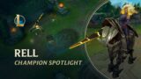 Rell Champion Spotlight | Gameplay – League of Legends