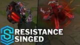 Resistance Singed Skin Spotlight – League of Legends