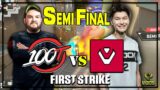 SEMI FINAL! SENTINELS VS 100T | VALORANT FIRST STRIKE CLOSED QUALIFIERS